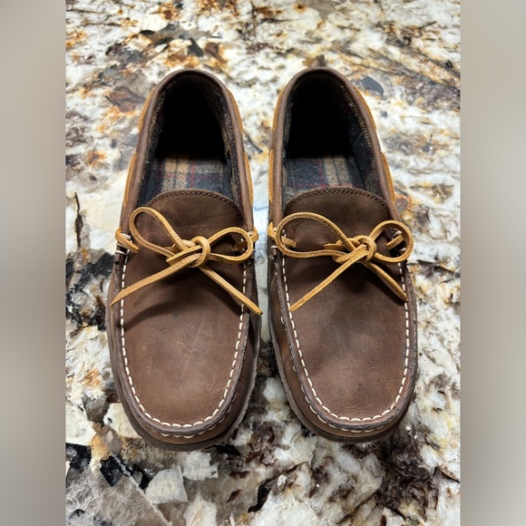 L.L. Bean Dark Brown Leather Loafers main image 9